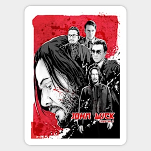 John Wick Movie, John Wick Art, John Wick Chapter 4 Sticker